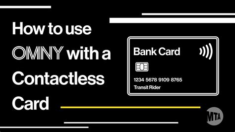 omny contactless cards|omny card sign in.